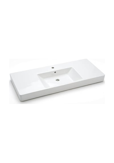 Ideal Standard - Plain Ortadan Hazneli Dolap Uyumlu Lavabo 120 Cm Beyaz - Z258101-