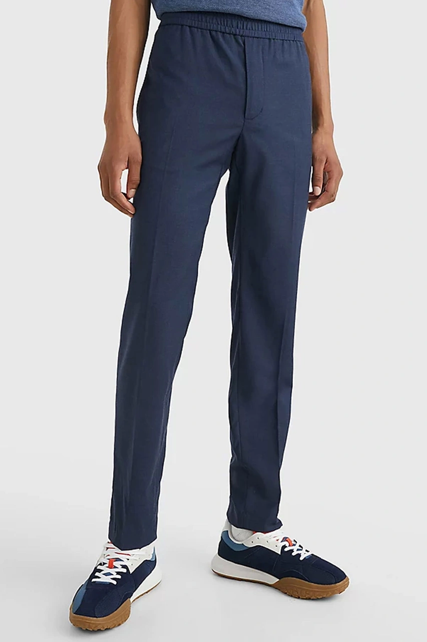 Tommy Hilfiger Bel Lastikli Erkek Pantolon Lacivert