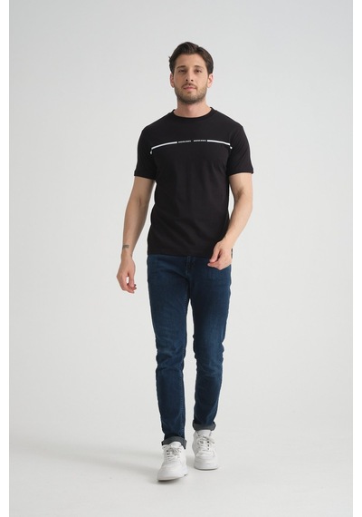 Shooter Sportwear Shooter Erkek T-shirt %100 Pamuk Nefes Alan Bisiklet Yaka Regular Fit Siyah Shooter Sportwear Shooter Erkek T-shirt %100 Pamuk Nefes Alan Bisiklet Yaka Regular Fit Siyah