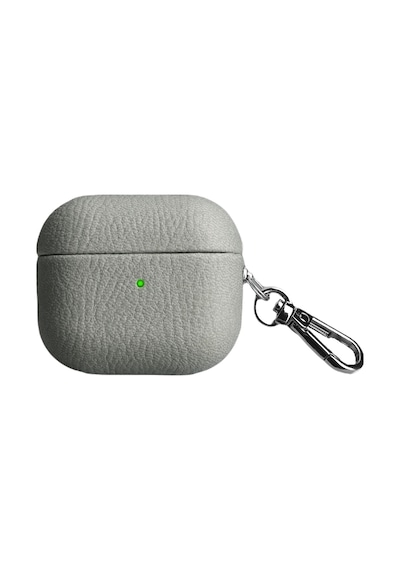 Piili Apple AirPods Uyumlu 3. Nesil Leather Kılıf Apple AirPods Uyumlu Kılıfı Gri 20599122