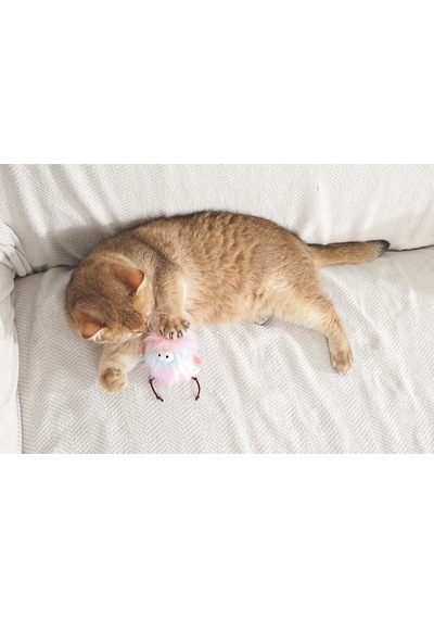 M-pets Fluffy Loo Catnipli Kedi Oyuncağı Multicolor