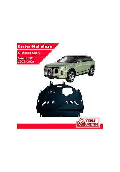 Jaecoo J7 2023-2026 Çelik Karter Muhafaza Çelik Koruma Sacı A+ Kalite Yerli Üretim