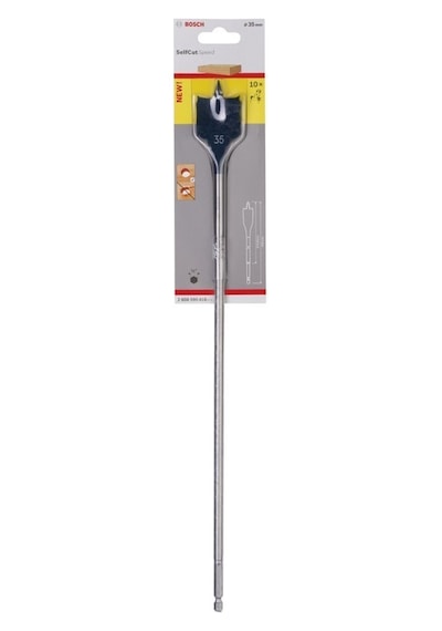 Yaprak-Kelebek 35X400 Mm 1/4" Adaptörlü Matkap Ucu Selfcut 260859
