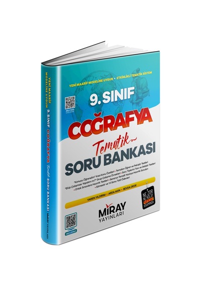 Miray 2025 9. Sınıf Coğrafya Tematik Konu Özetli Soru Bankası