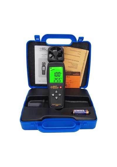 Smart Sensor As 806 Rüzgar Hızı Ve Sıcaklık Ölçer Anemometre N11.251