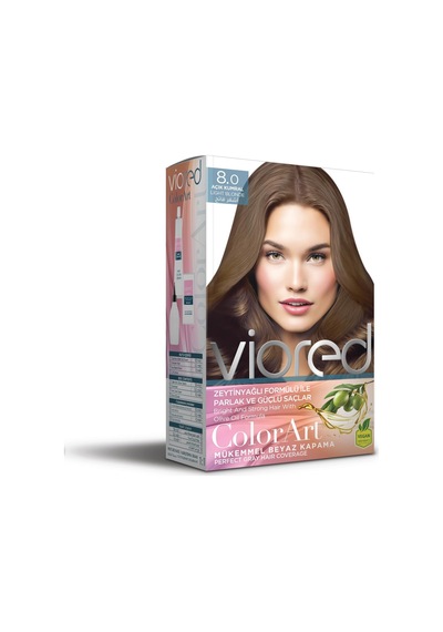 Set Saç Boyası 8.0 Açık Kumral