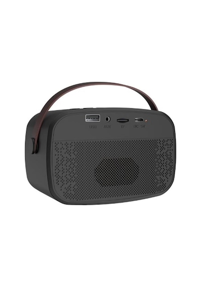 Mikado Md-57bt Endless 5w Siyah Tf + Usb + Aux + Bt Destekli 2 Wireless Karaoke Mikrofon 1200mah