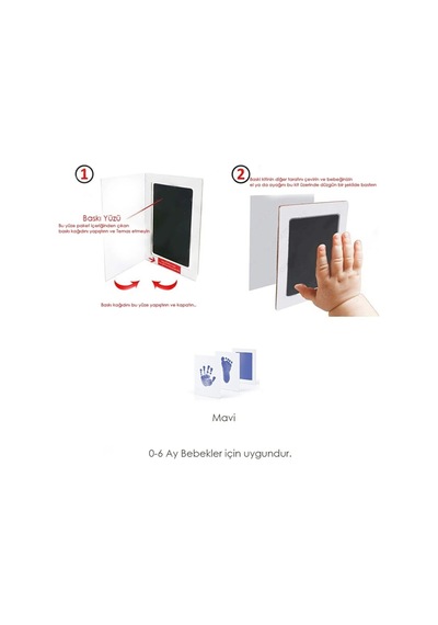 El Ayak İzi Kalıbı Seti -001