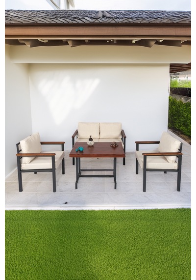 Neokas Balkon Mobilyası, Metal Oturma Grubu, Balkon Seti, Kafe Koltuğu, Teras Takımı, 1 + 1 + 2 + M Antrasit Neokas Balkon Mobilyası, Metal Oturma Grubu, Balkon Seti, Kafe Koltuğu, Teras Takımı, 1 + 1 + 2 + M Antrasit