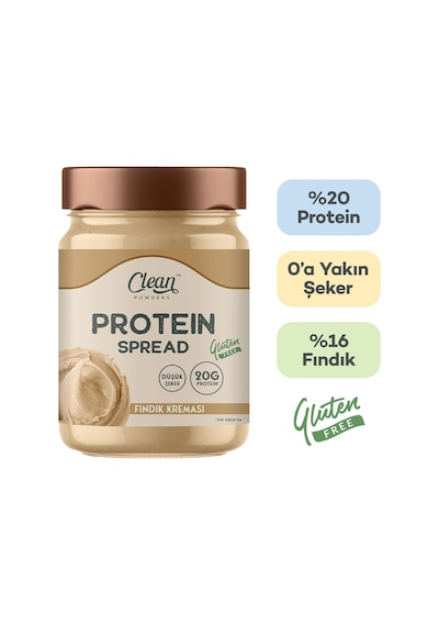 Clean Powders Protein Spread 350 Gr Fındık Kreması 2 Adet