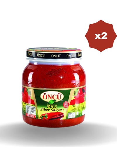 Tatlı Biber Salçası 1650 Gr - 2 Adet