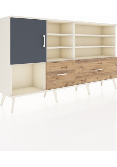 Arges Konsol 8 Raflı 2 Çekmeceli Tek Kapaklı 176x30x99 Aytaşı-antrasit/çam Antrasıt/atlas Çam - Aytası Arges Konsol 8 Raflı 2 Çekmeceli Tek Kapaklı 176x30x99 Aytaşı-antrasit/çam Antrasıt/atlas Çam - Aytası