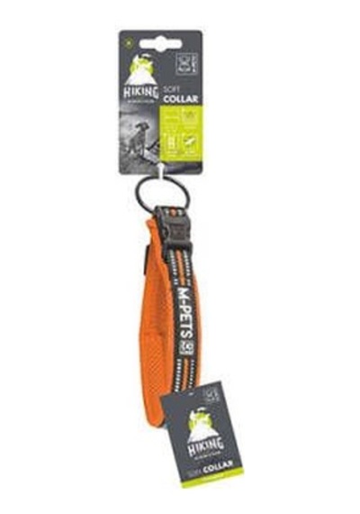 Hiking Reflektörlü Köpek Boyun Tasması Turuncu Medium 40-50 Cm