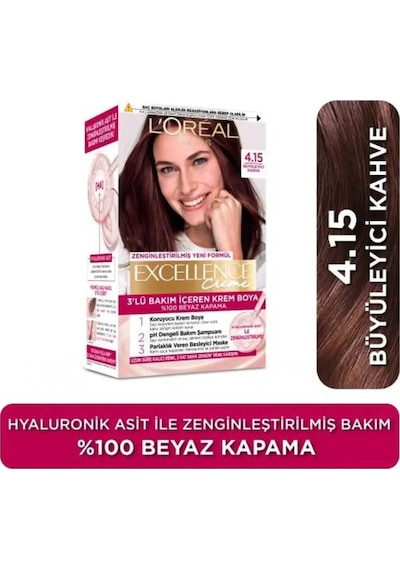 L'oréal Paris Excellence Creme 4.15 Büyüleyici Kahve Saç Boyası