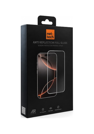 Nettech Apple İphone 17 Uyumlu Ar Optix Full Cam Koruyucu - Siyah