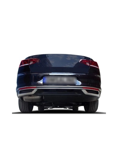 Vw Passat B8.5 Sd Sw Krom Egzoz Çerçevesi Difüzör 2019 Ve Sonrası