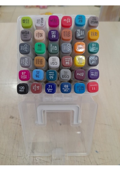 Touch Silky Çift Uçlu Artist Marker Kalemi 36'lı