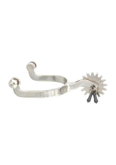 Tough 1 Kelly Silver Star Jingle Bob Spurs, Krom Kaplama