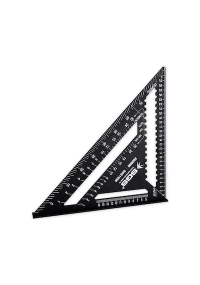 Sgs Alüminyum Üçgen Cetvel Gönye 300 Mm.