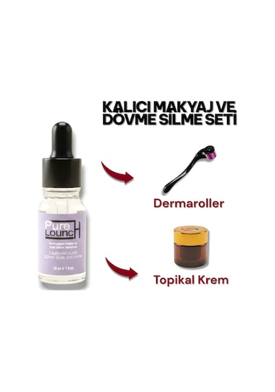 Pure Lounch Kalıcı Makyaj ve Dövme Silme Seti