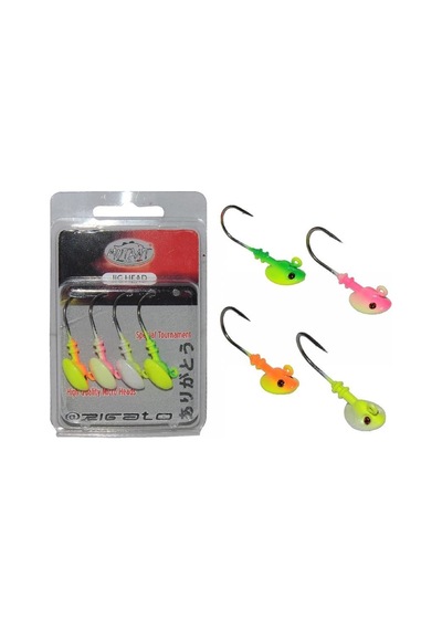 Mutant 6411 Jig Head Rigato Stunner 4 Lü Mix Set 10gr