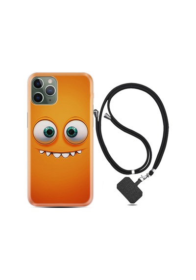 Apple Uyumlu iPhone 12 Pro Max Kılıf Boyun Askılı Dişlek 1615