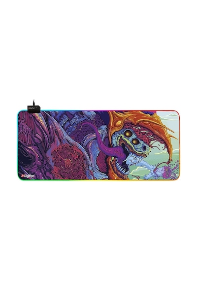 Digipod Rgb Oyuncu Mousepad Rgb Gaming Oyuncu Mouse Pad Kaymaz Taban 70 X 30 4mm Kalınlık 003