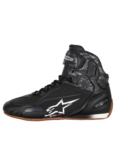Alpinestars Alpimestars Faster 3 Motosiklet Ayakkabı Siyah-gri