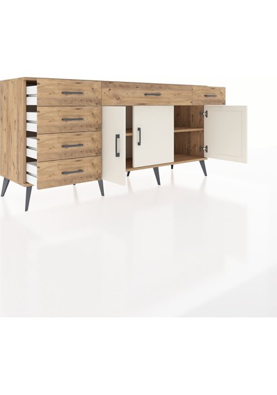 Hyperion Konsol 2 Raflı 6 Çekmeceli 3 Kapaklı 176x44x83 Çam-aytaşı/çam Aytaşı/çam Hyperion Konsol 2 Raflı 6 Çekmeceli 3 Kapaklı 176x44x83 Çam-aytaşı/çam Aytaşı/çam