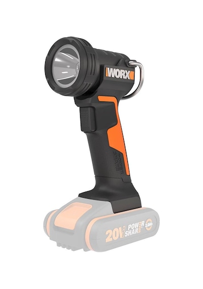 Worx Wx025.9 20volt 160/350 Lümen Profesyonel Çok Fonksiyonlu Led Fener Akü Dahil Değildir