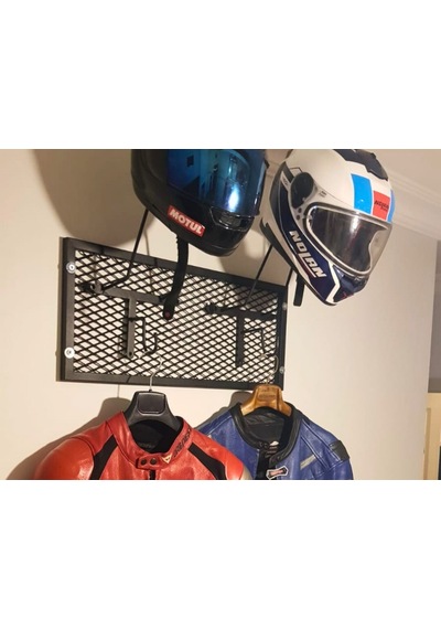 Motorcu Kask Askısı, Metal Kask Askısı Se-x2 Iron X2v8