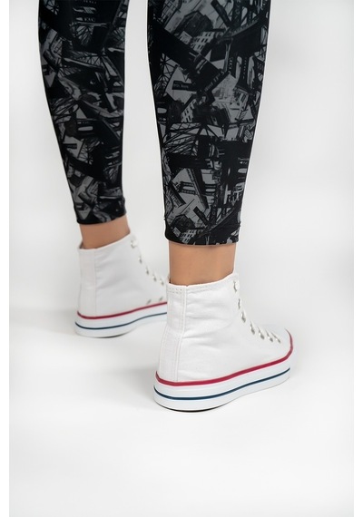 Unisex Keten Spor Ayakkabı (545291656) Beyaz