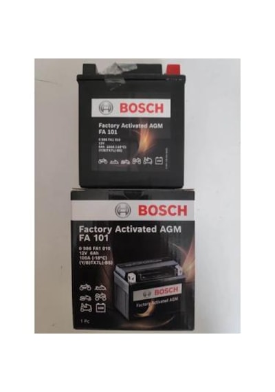 12v 6 Ah Fa101 Ytx7l-bs Bosch Akü Motosiklet Akü Bakımsız