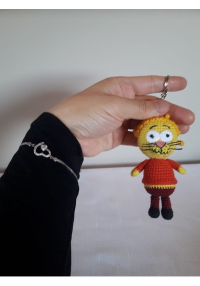 Amigurumi Kral Şakir Anahtarlıklar