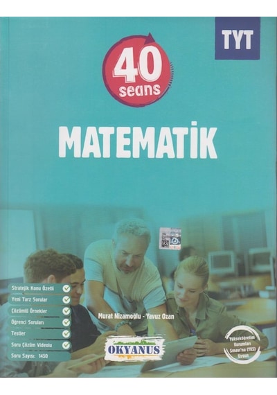 Tyt 40 Seans Matematik Soru Bankası Okyanus Yayınları