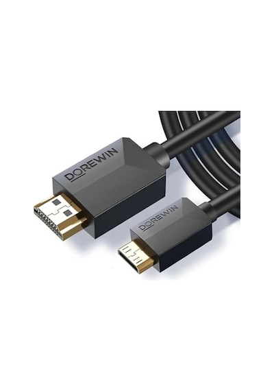 Micro Hdmı To Hdmı Kablo 1.5 Metre Altın Uçlu Yüksek Hızlı 1080p 4k Destekli Görüntü Ve Ses Aktarım Kablosu Kam Diğer