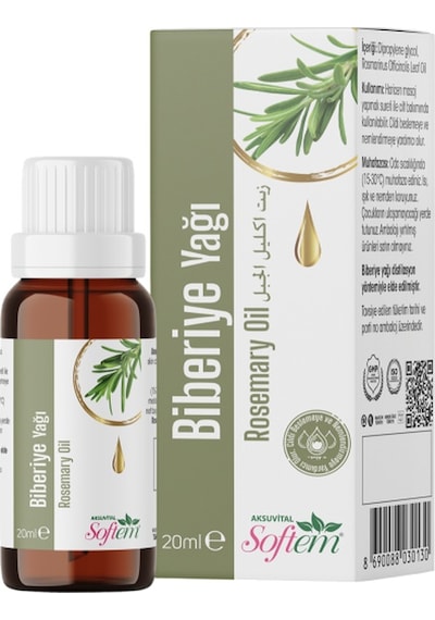Softem Biberiye Yağı 20 Ml 100 G