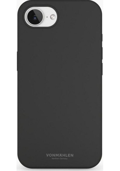 Vonmahlen İphone 16e İçin Yumuşak Silikon Kılıf Siyah