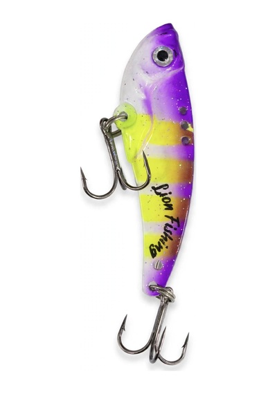 Lion Fishing Mor Sarı Çizgili Vb-08 14g