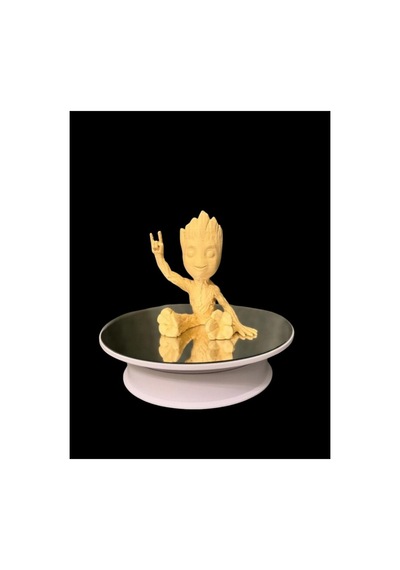 3d Groot Ahşap Adam Dekoratif - Hediyelik Figür