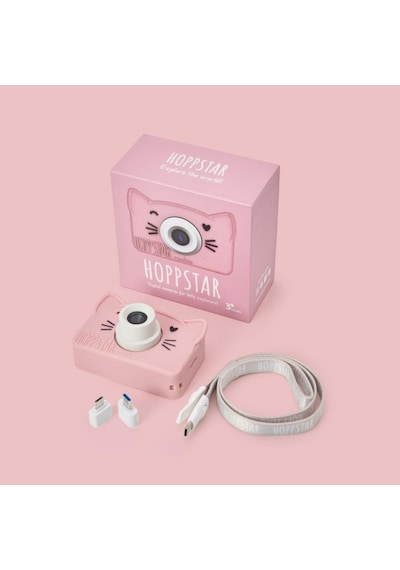 Hoppstar Rookie Blush 76890 Dijital Çocuk Kamerası Pembe