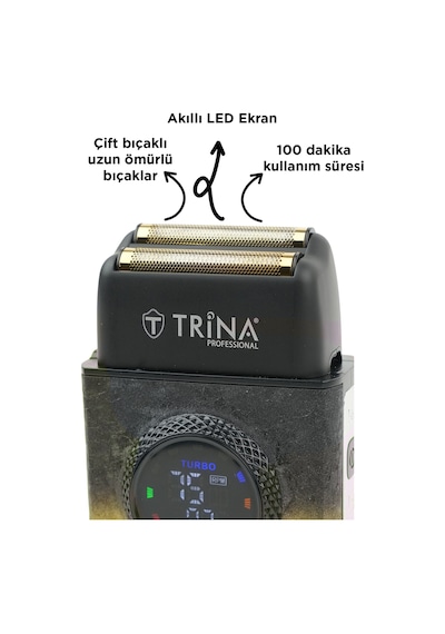 Trina Professional Tıraş Makinesi Gold Trnsklks0023gold