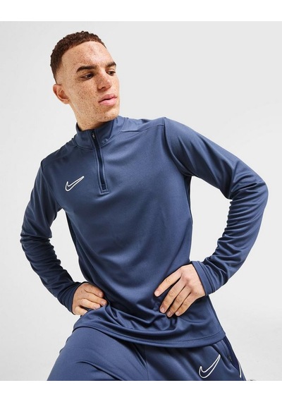 Nike Dri-fıt Acd25 Çeyrek Fermuarlı Uzun Kollu Füme Erkek Antrenman Üstü