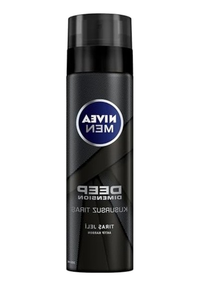 Aktif Karbon İçeren Kaygan Tıraş Jeli, Hassas Ciltler İçin 200 Ml