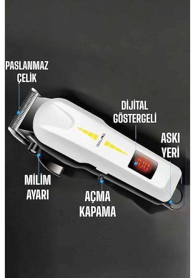 Tıraş - 746 - Makinesi Uzun Ömürlü Bat, Keskin Bıçaklar - Csmo-tex - Ve Profesyonel 150 Dakika