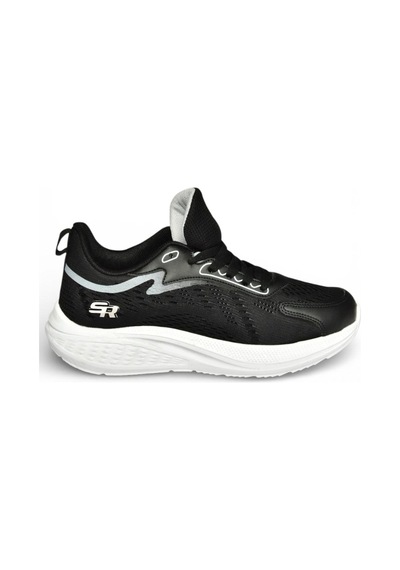 Fox Shoes Y702500804 Siyah Kumaş Kalın Tabanlı Spor Ayakkabı Sneakers Siyah