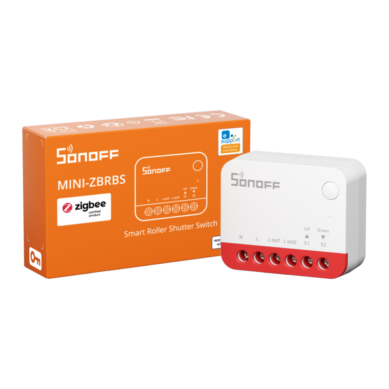 Zigbee Mini-zbrbs Akıllı Panjur Kontrol Rölesi 1 ADET