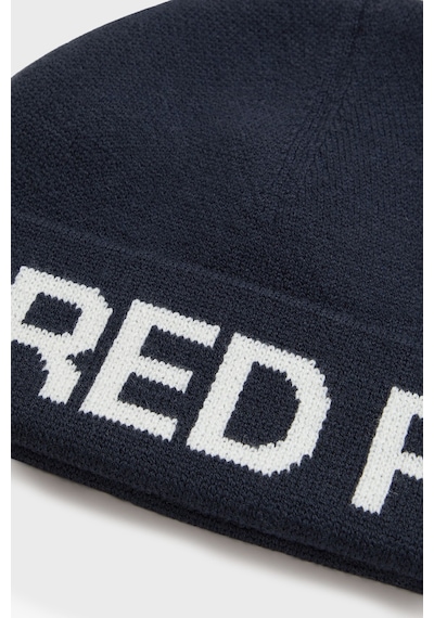 Fred Perry Yün Karışımlı Bere Unisex Bere C3302 608 Lacivert