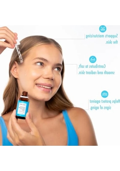 Kolajen Ve Hyalüronik Asit İçeren Cilt Bakım Serumu 30 Ml