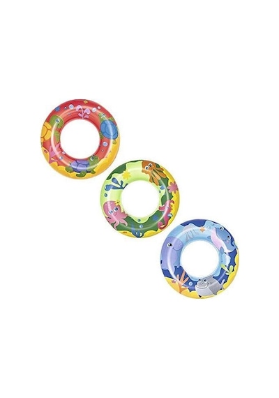 36113 Desenli Simit 51cm Açık Mavi